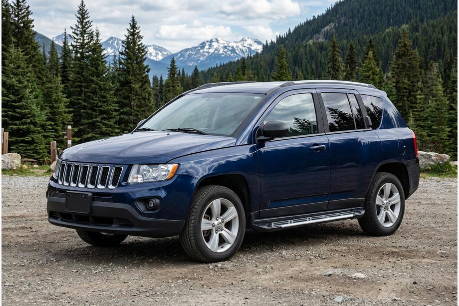 Jeep Compass 2006-2016 Praguri Laterale Sunrise (2 buc, Aluminiu) Image