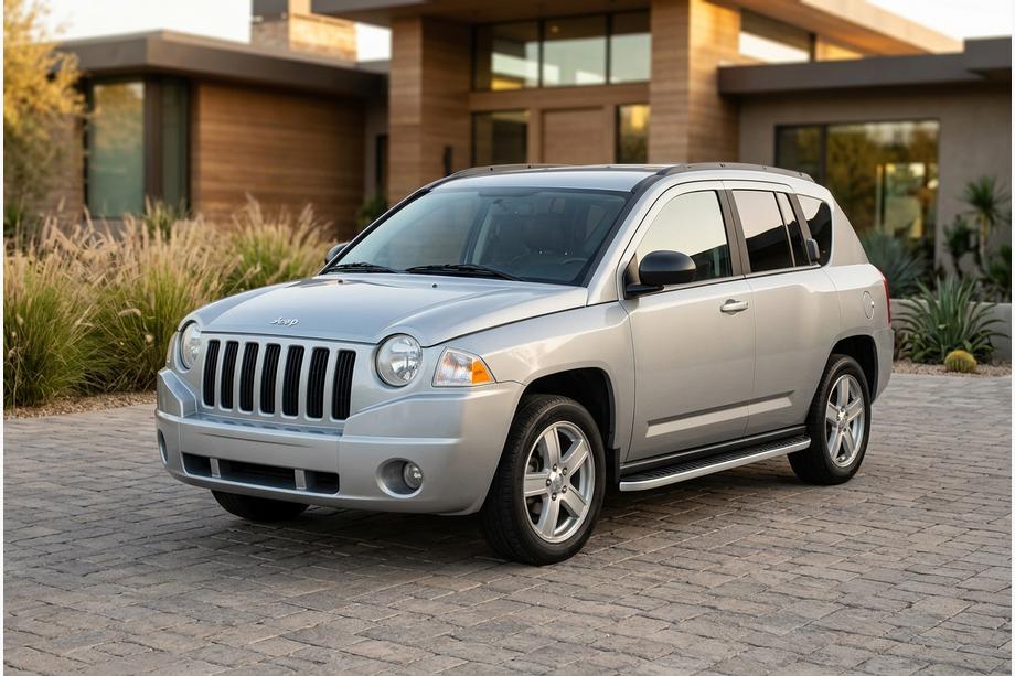 Jeep Compass 2006-2016 Praguri Laterale Tayga Grey (2 buc, Aluminiu) Foto 1