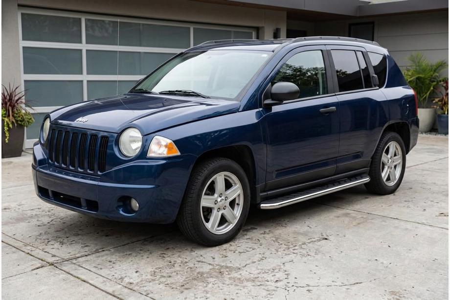 Jeep Compass 2006-2016 Praguri Laterale Maydos V1 (2 buc, Aluminiu si Otel Inoxidabil) Image