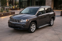 Jeep Compass 2006-2016 Praguri Laterale Rainbow (2 buc, Aluminiu) foto 1