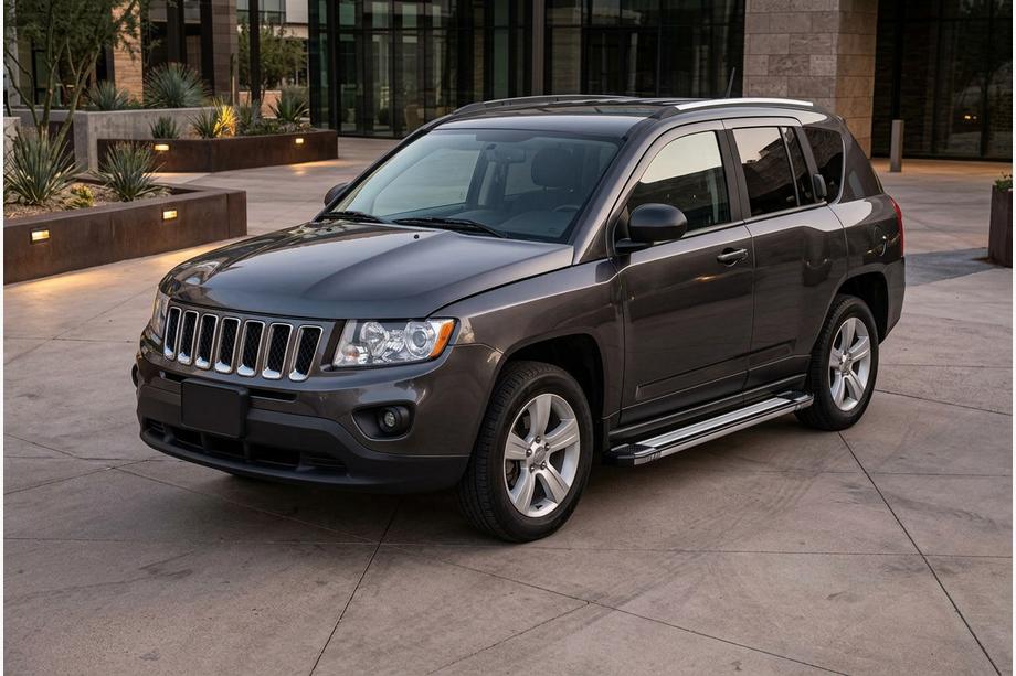 Jeep Compass 2006-2016 Praguri Laterale Rainbow (2 buc, Aluminiu) Image