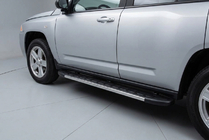 Jeep Compass 2006-2016 Praguri Laterale Duru (2 buc, Aluminiu) foto 1