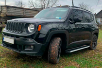 Jeep Renegade 2014- Praguri Laterale Maya V1 (2 buc, Aluminiu) foto 1