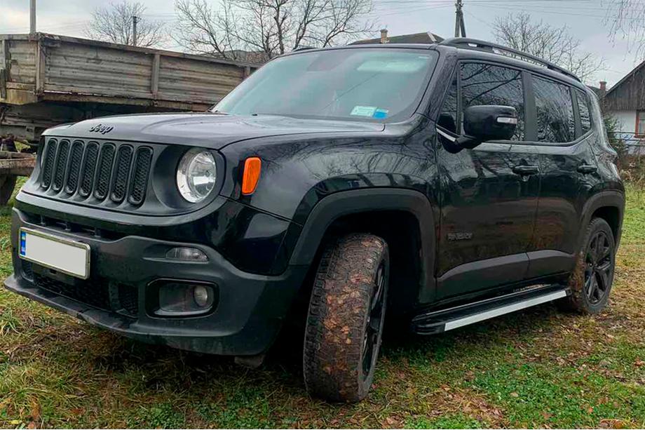 Jeep Renegade 2014- Praguri Laterale Maya V1 (2 buc, Aluminiu) Image