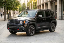 Jeep Renegade 2014- Praguri Laterale Allmond Black (2 buc, Aluminiu) foto 1