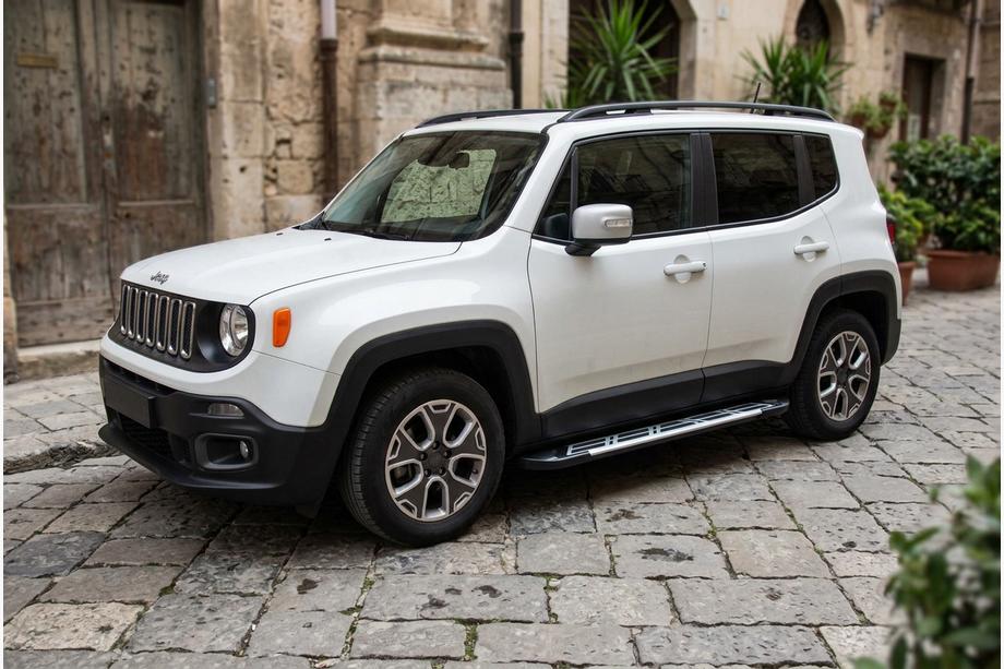 Jeep Renegade 2014- Praguri Laterale Sunrise (2 buc, Aluminiu) Image