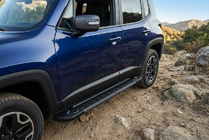 Jeep Renegade 2014- Praguri Laterale RedLine Black (2 buc, Aluminiu) foto 1