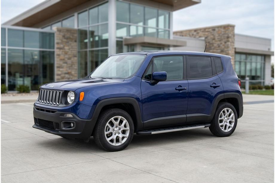 Jeep Renegade 2014- Praguri Laterale Duru (2 buc, Aluminiu) Image