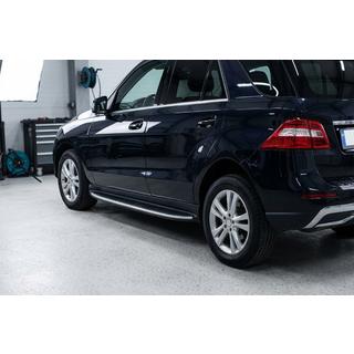 Praguri Laterale Tayga Grey (2 buc, Aluminiu) foto 1