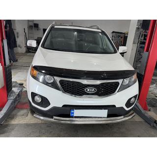 Bara fata inferioara inox Kia Sorento II XM 2009-2014 foto 2