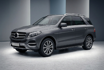 Mercedes GLE/ML class W166 2011-2018 Praguri Laterale Bosphorus Black (2 buc, Aluminiu) foto 1