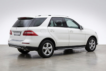 Mercedes GLE/ML class W166 2011-2018 Praguri Laterale Duru (2 buc, Aluminiu) foto 1