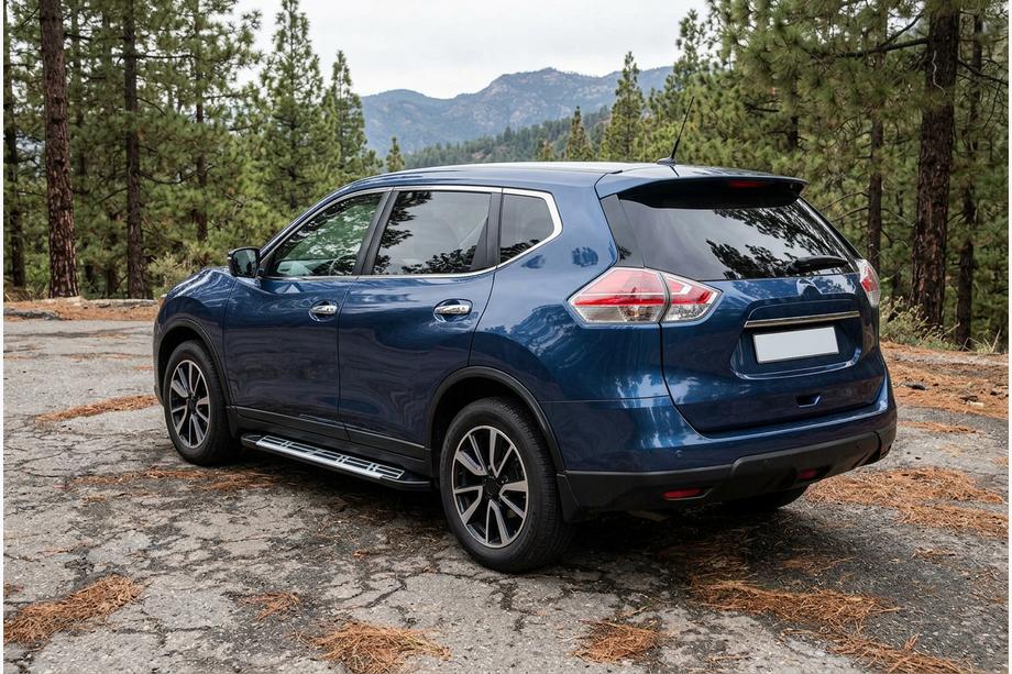 Nissan X-trail T32/Rogue 2014-2021 Praguri Laterale Sunrise (2 buc, Aluminiu) Foto 1