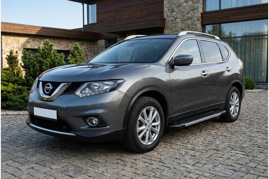 Nissan X-trail T32/Rogue 2014-2021 Praguri Laterale RedLine V1 (2 buc, Aluminiu) Foto 1