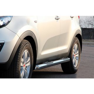 Tevi Laterale (2 buc, Otel Inoxidabil) Kia Sportage 2010-2015 foto 4
