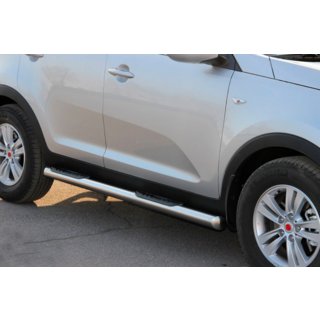 Tevi Laterale (2 buc, Otel Inoxidabil) Kia Sportage 2010-2015 foto 2