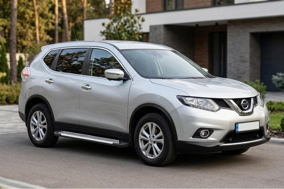 Nissan X-trail T32/Rogue 2014-2021 Praguri Laterale Line (2 buc, Aluminiu) Image