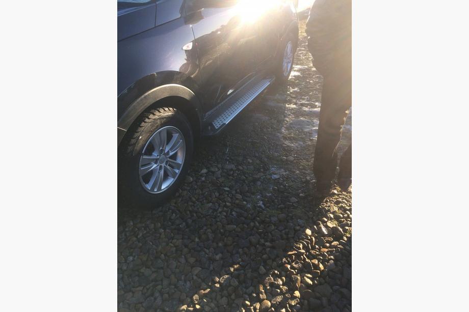 Kia Sportage 2010-2015 Praguri Laterale Allmond Grey (2 buc, Aluminiu) Foto 5