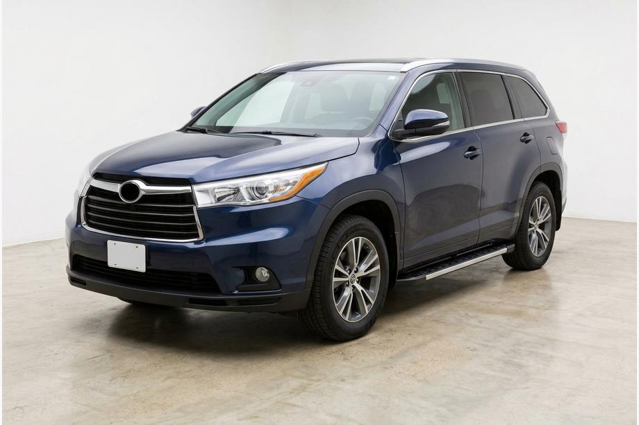 Toyota Highlander 2013-2019 Praguri Laterale RedLine V1 (2 buc, Aluminiu) Image