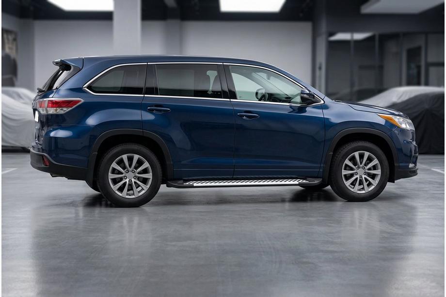 Toyota Highlander 2013-2019 Praguri Laterale Line (2 buc, Aluminiu) Image