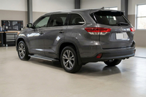 Toyota Highlander 2013-2019 Praguri Laterale Rainbow (2 buc, Aluminiu) foto 1