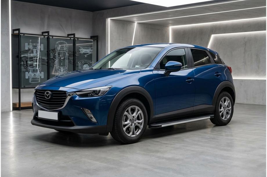 Mazda CX-3 2015- Praguri Laterale Maya V1 (2 buc, Aluminiu) Image