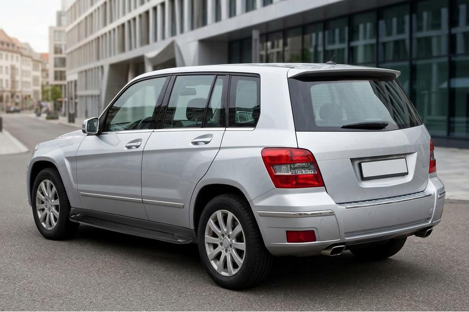 Mercedes GLK class X204 2008-2015 Praguri Laterale Allmond Black (2 buc, Aluminiu) Image