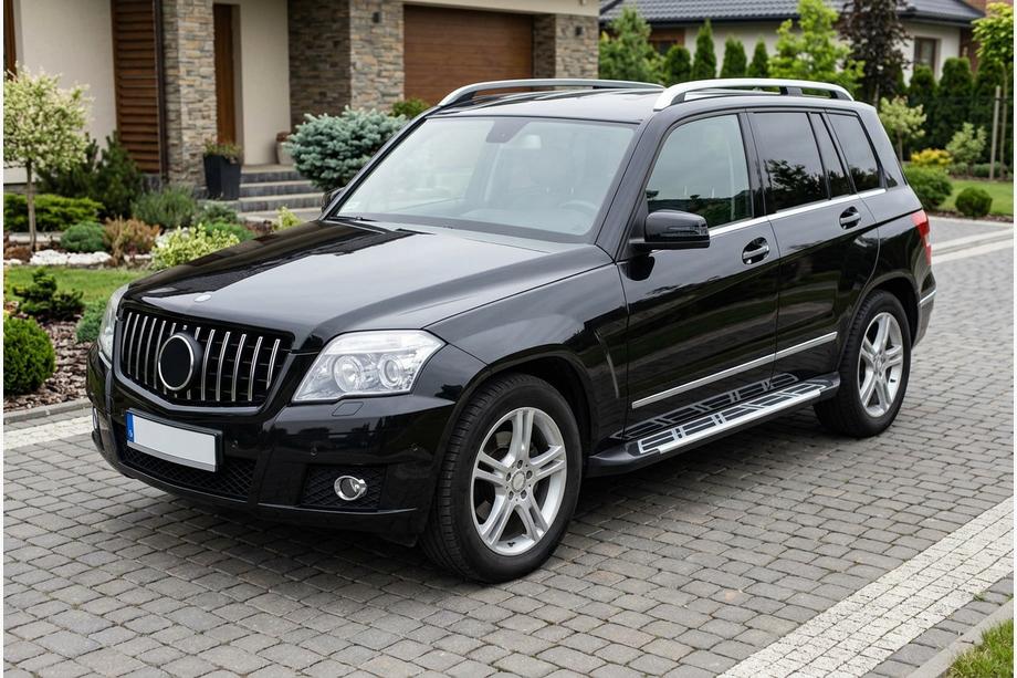Mercedes GLK class X204 2008-2015 Praguri Laterale Sunrise (2 buc, Aluminiu) Image