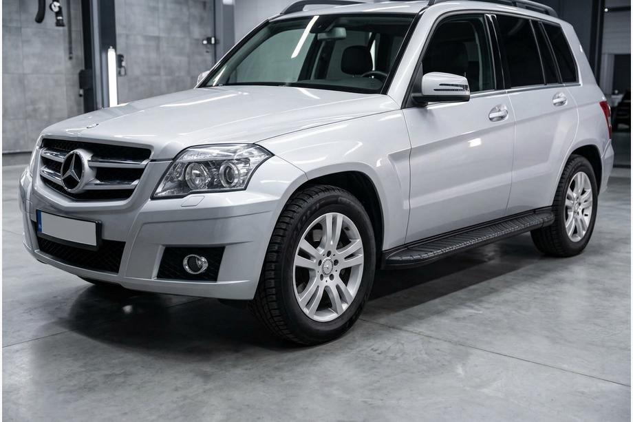 Mercedes GLK class X204 2008-2015 Praguri Laterale Bosphorus Black (2 buc, Aluminiu) Image
