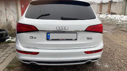 Audi Q5 2008-2017 Ornament cromat deasupra numarului (inox) foto 2