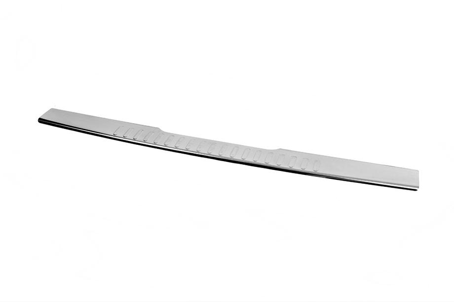 Mercedes Viano 2004-2014 Protectie bara spate cu margine (Carmos V1, inox) Image