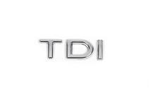 Volkswagen Jetta 2006-2011 Emblema TDI (stil original) Tot Crom foto 1