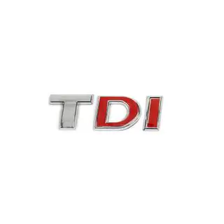 Inscription TDI (italic) foto 1
