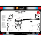 Renault Fluence 2009-2016 Capace Panou Bord Aluminiu foto 4