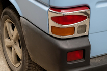 Volkswagen T4 Transporter 1990-2003 Capace Stopuri (2 buc, Otel Inoxidabil) Carmos - Otel Inoxidabil Turcesc foto 1