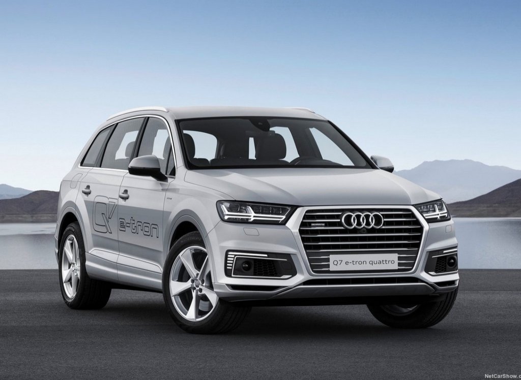Review hibrid Audi Q7 e-Tron, cu un motor diesel