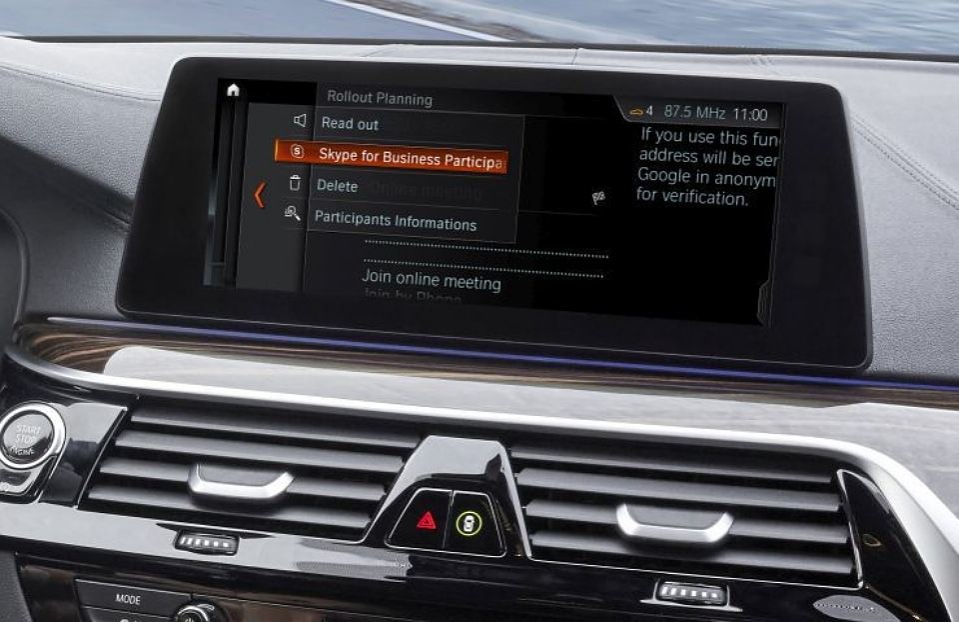 BMW vor primi un pachet de programe de Skype for Business