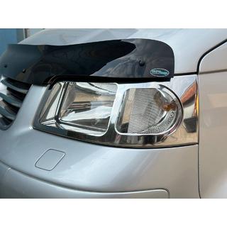 Capace cromate pentru faruri fata (2 buc, inox) foto 4
