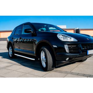 Praguri Laterale BlackLine (2 buc, Aluminiu) Porsche Cayenne 2003–2010 foto 1