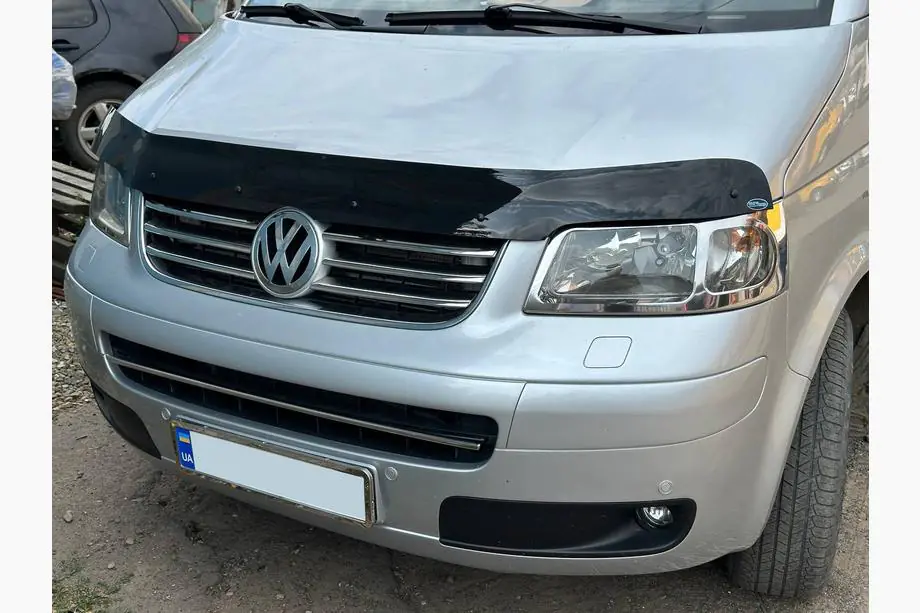 Volkswagen T5 Multivan 2003–2010 Capace cromate pentru faruri fata (2 buc, inox) Foto 1