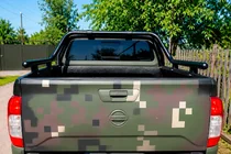 Toyota Hilux 2015- Roll bar caroserie (negru) 76mm foto 5