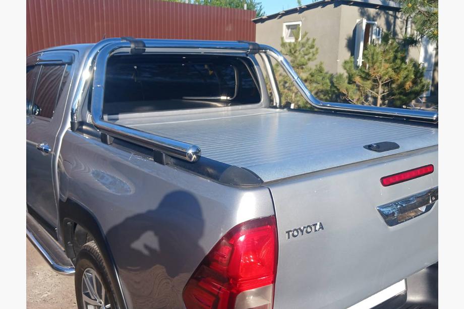 Toyota Hilux 2015- Roll Bar din otel inoxidabil 70mm Foto 3