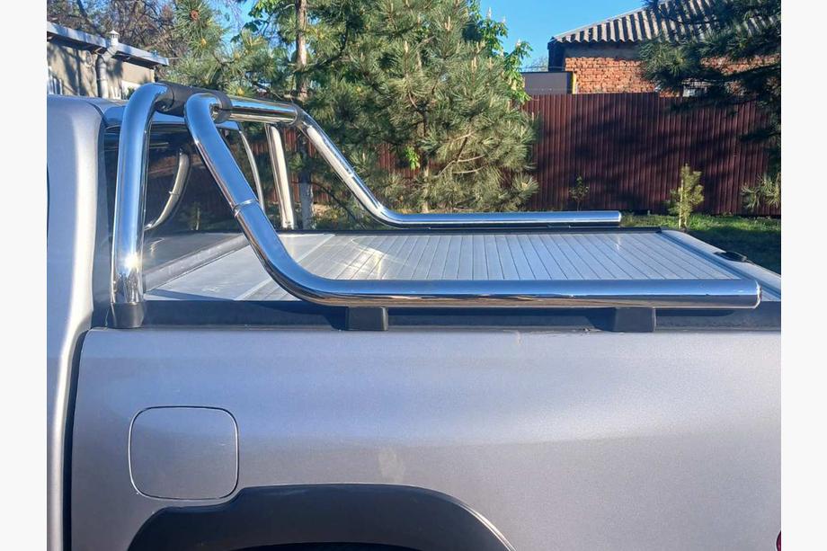 Toyota Hilux 2015- Roll Bar din otel inoxidabil 70mm Foto 4