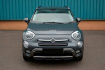 Fiat 500X 2014-2024 Protectie bara fata din otel inoxidabil foto 6