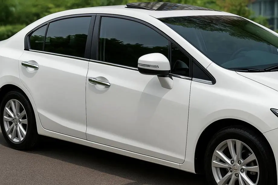 Honda Civic Sedan IX 2011-2016 Ornamente geamuri inox OmsaLine (6 buc) Image