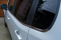 Jeep Renegade 2014- Ornamente geamuri inox (6 buc) foto 3