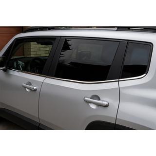 Ornamente geamuri inox (6 buc)