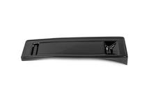 Mitsubishi Lancer X 2008- Suport numar inmatriculare (plastic) Negru Mat foto 6