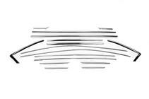 Opel Astra K 2016-2021 Ornamente Geamuri Inox foto 3