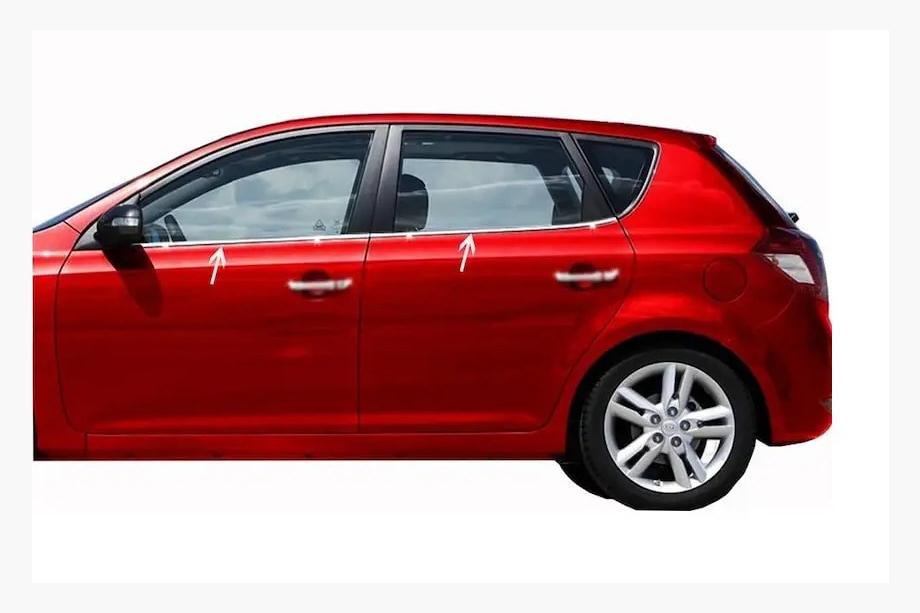 Opel Astra K 2016-2021 Ornamente Geamuri Inox Inferior Foto 10